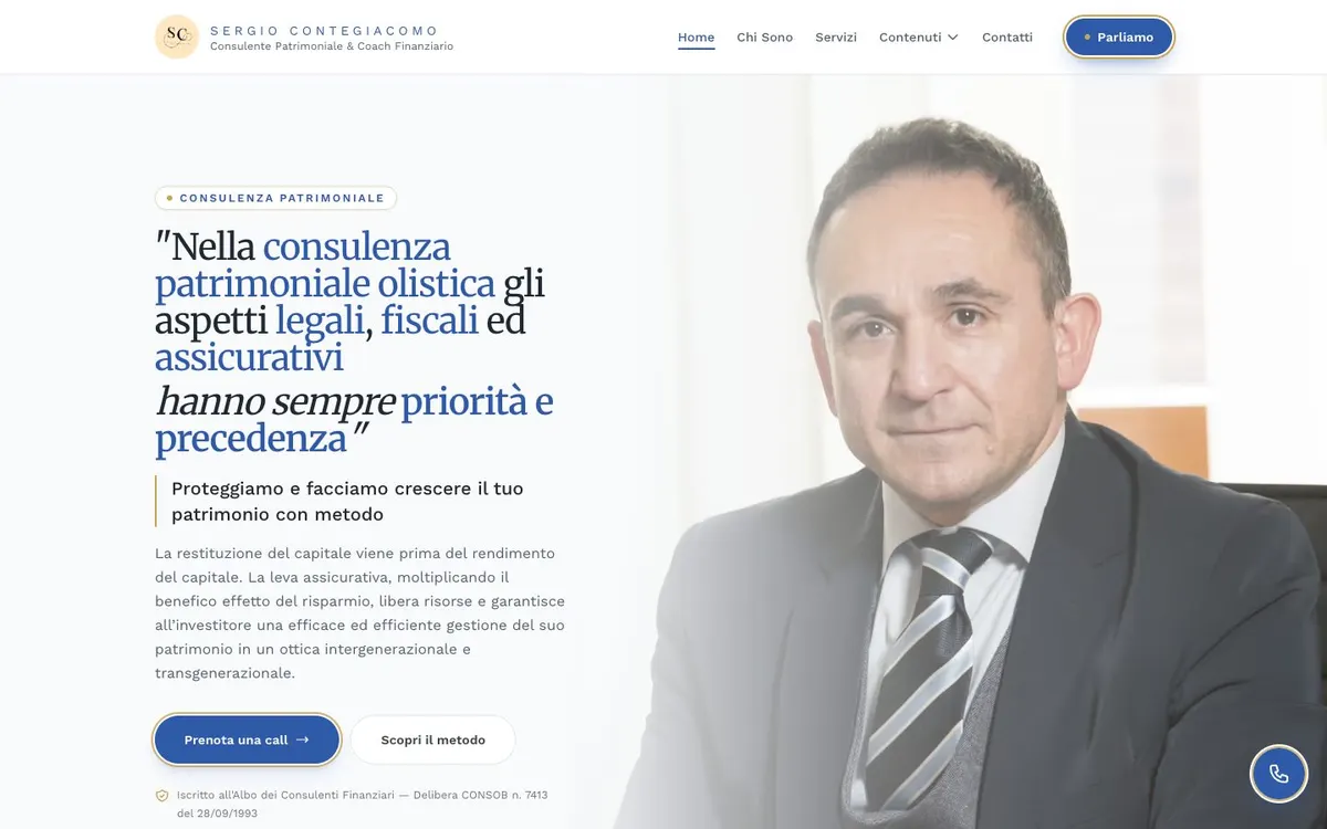 Sito Sergio Contegiacomo